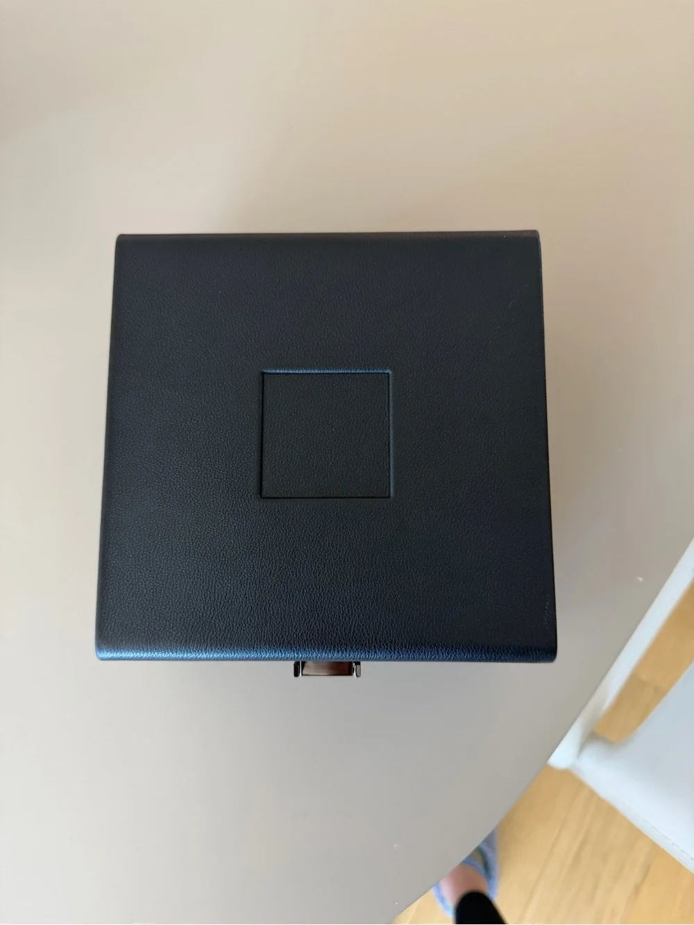Tom Ford Black Leather Jewelry Box